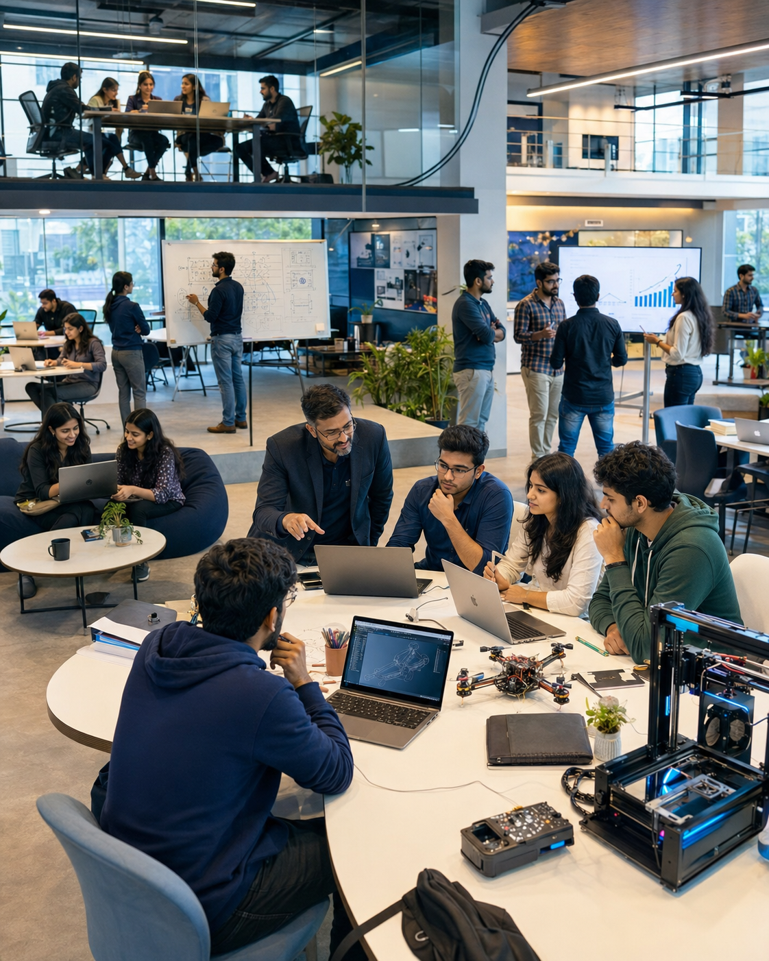 Startup incubation services in India supporting early-stage founders, student entrepreneurs and innovators